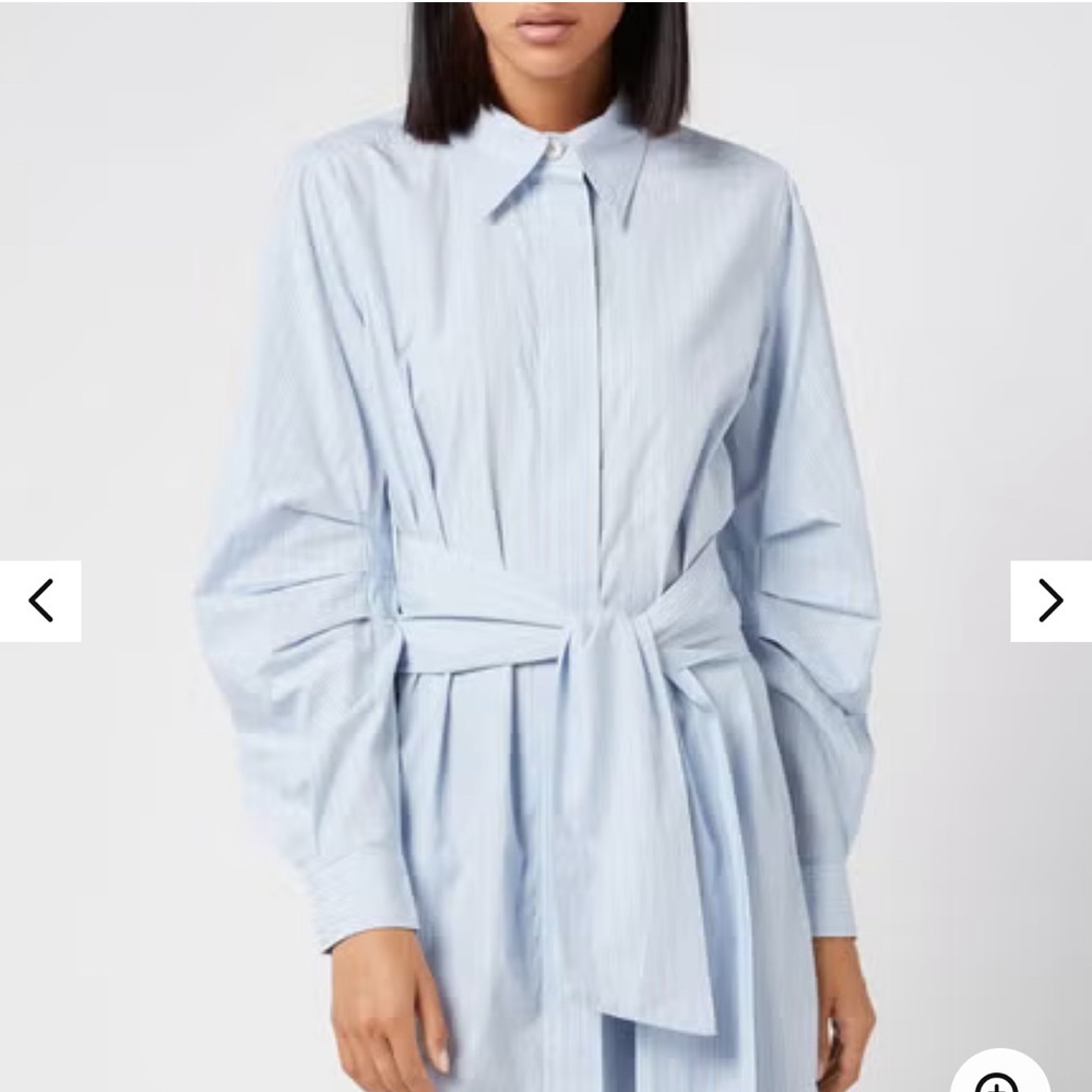 Ganni cotton shirtdress